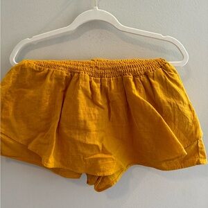 BCBGeneration Skort - Mustard Seed
